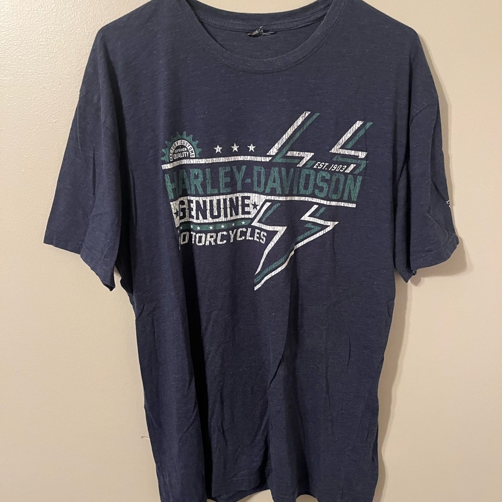 Harley-Davidson Men's Navy T-Shirt